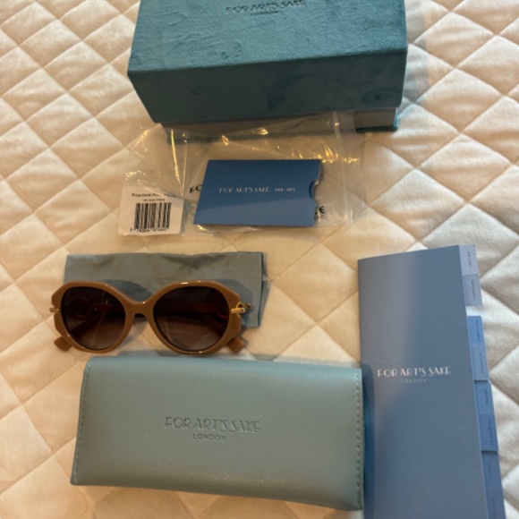 For Art’s Sake Seaside Sunglasses - Champagne main image 9